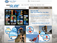 Tablet Screenshot of nano-glide.com